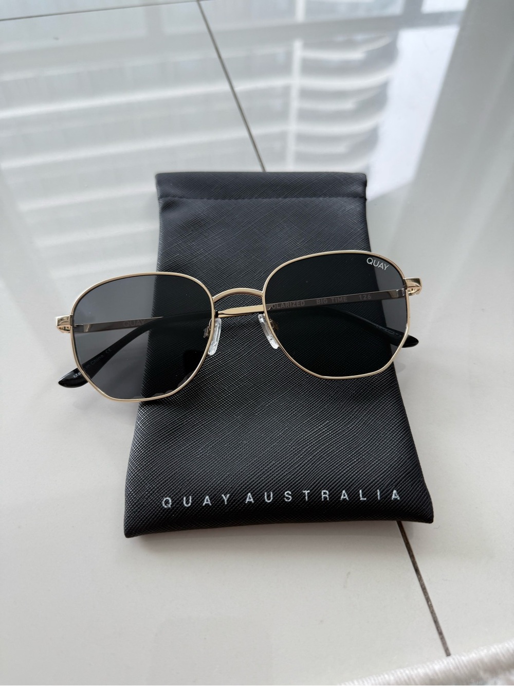 Quay Big Time Polarized Sunglasses